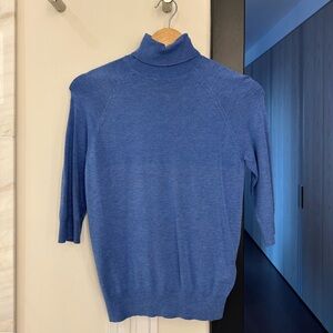 Zara Royal Blue Turtleneck Sweater